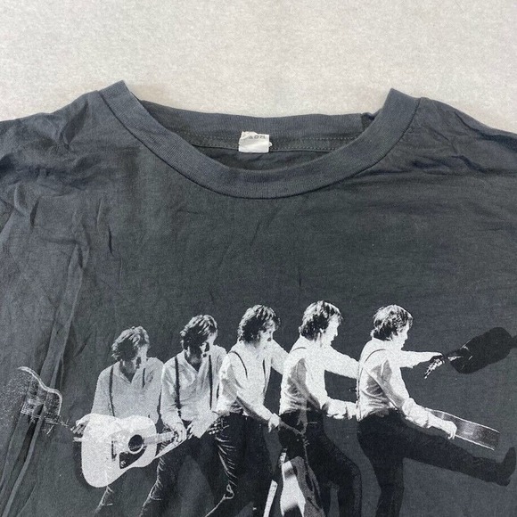 Paul McCartney Graphic Music Tee Thrifted Vintage Style Size XL - Picture 8 of 9